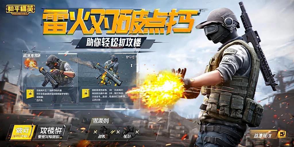 和平精英里面的高科技